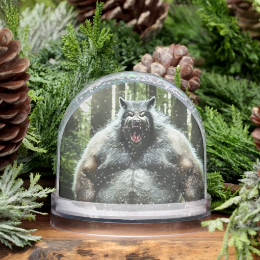 Werewolf Who Ate The Whole Village snow globe Schneekugeln (Winter)