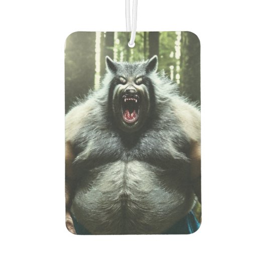 Werewolf Who Ate Whole Village Auto Lufterfrischer (Rückseite)