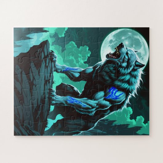 Werewolf - Wolf Themed Puzzle (Horizontal)