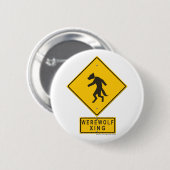 Werewolf XING Button (Vorne & Hinten)