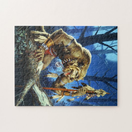 WerewolfShaman des Forrest Puzzle (Horizontal)