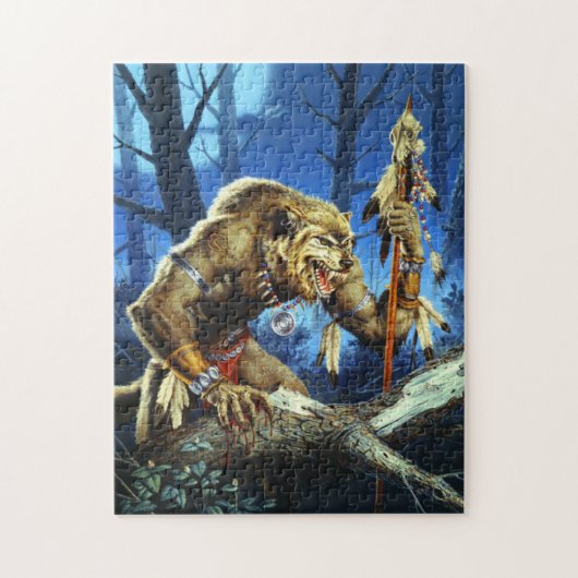 WerewolfShaman des Forrest Puzzle (Vertikal)