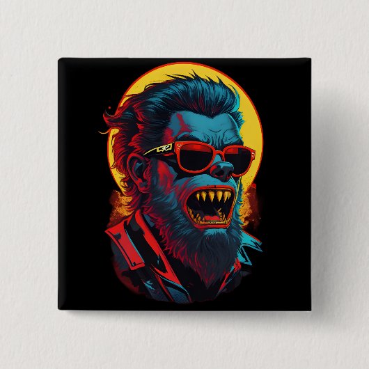 Werewolves Zombie Button (Vorderseite)