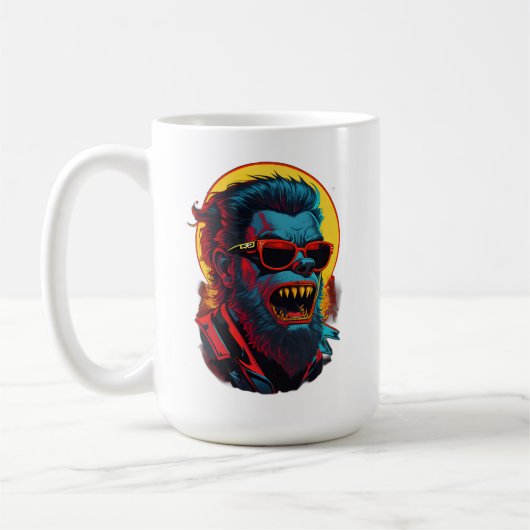 Werewolves Zombie Kaffeetasse (Links)