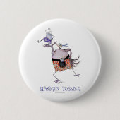 Werfen der haggis button (Vorderseite)