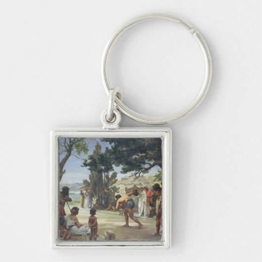 Werfen des Discus, 1875 Schlüsselanhänger (Vorne)