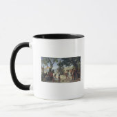 Werfen des Discus, 1875 Tasse (Links)
