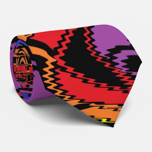 Werfen des Regenbogens Krawatte (Gerollt)