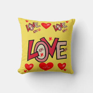 werfen Kissendecore Valentinherzen Kissen