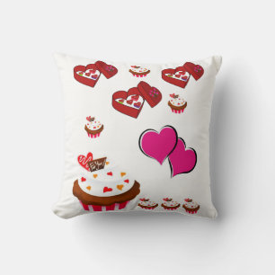 werfen Kissendecore Valentinherzen Kissen