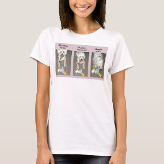 Werfen Sie das Spielzeug-T-Shirt mit dem weißen Hu T-Shirt