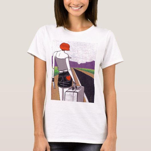 Werfen Sie den ersten Stein T-Shirt (Vorderseite)