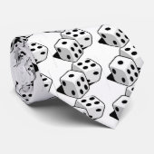 Werfen Sie die Würfel Krawatte (Gerollt)