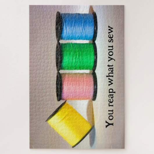 Werfen Sie ein, was Sie im Jigsaw-Puzzle sehen Puzzle (Vertikal)