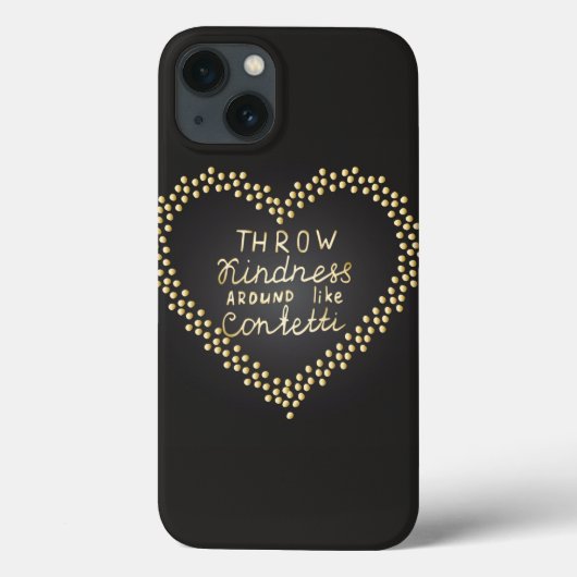 Werfen Sie Freundlichkeit wie Confetti Case-Mate iPhone Hülle (Rückseite)