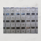 Werfen Sie mir eine Line Post Card Postkarte (Vorderseite)