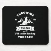 Werfen Sie mir einen Blick auf das inspirierende Z Mousepad (Vorne)