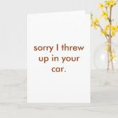 werfen Sie oben Karte (Gelbe Blume)