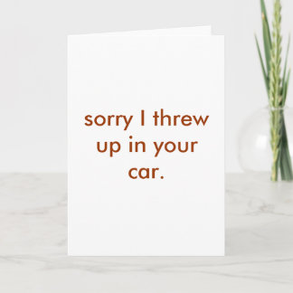 werfen Sie oben Karte