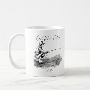 Werfen. Warten. Fangen Kaffeetasse
