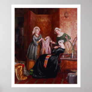 Werfen weg von ihren Unkräutern Poster