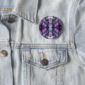 Werfende kosmische Samen des Leben-Knopfes Button (Beispiel)