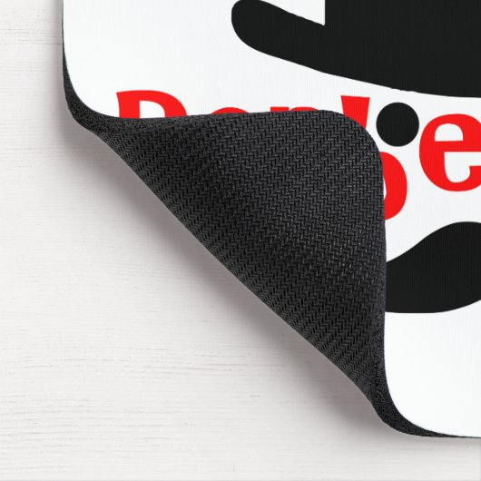 Werfer Barbershopper Mousepad (Ecke)