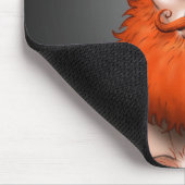 "Werfer-Bart-" Mausunterlage durch Schlucht Hanson Mousepad (Ecke)