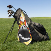 Werfer-Sport-Tuch Golfhandtuch (Gras)