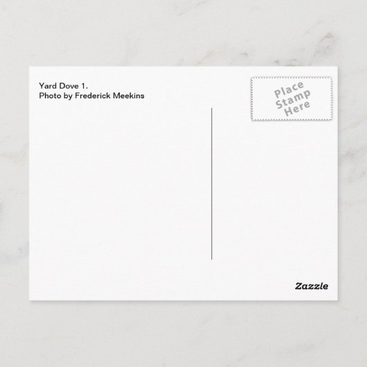 Werft 1 postkarte (Rückseite)