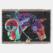 Werft Blanket mit "Pony Pony"-Design Decke (Vorderseite)