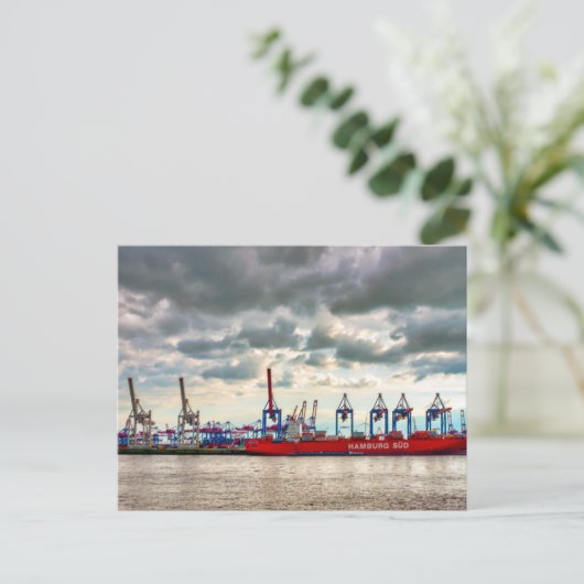 Werft Postkarte (Stehend Vorderseite)