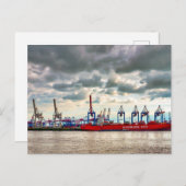 Werft Postkarte (Vorne/Hinten)