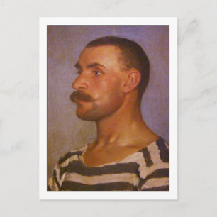 Werftarbeiter von Dominik Skutecky Postkarte