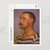 Werftarbeiter von Dominik Skutecky Postkarte (Vorne/Hinten)