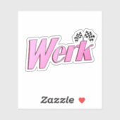 Werk Aufkleber (Blatt)