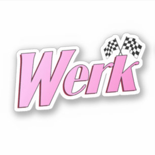 Werk Aufkleber