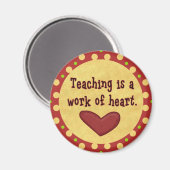 Werk des Herzlehrers Magnet (Vorderseite/Rückseite)