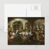 Werk in der Rue d'Aubagne, 1861 Postkarte (Vorne/Hinten)