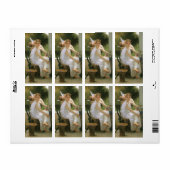 Werk unterbrochen von Bouguereau, Angel Portrait (Vorne)