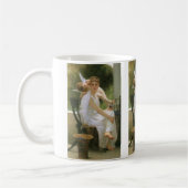 Werk unterbrochen von Bouguereau, Angel Portrait Kaffeetasse (Links)