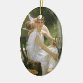 Werk unterbrochen von Bouguereau, Angel Portrait Keramikornament (Links)