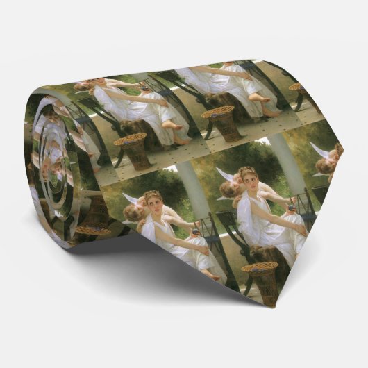 Werk unterbrochen von Bouguereau, Angel Portrait Krawatte (Gerollt)