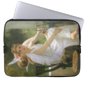 Werk unterbrochen von Bouguereau, Angel Portrait Laptopschutzhülle (Vorderseite)