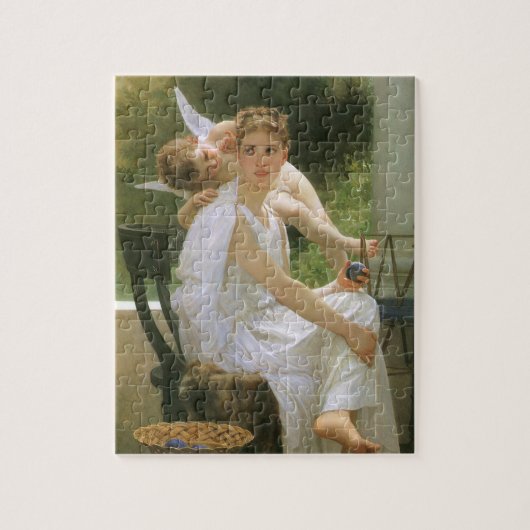 Werk unterbrochen von Bouguereau, Angel Portrait Puzzle (Vertikal)