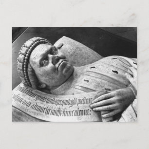 Werk von Duc Jean de Berry Graf von Poitiers Postkarte