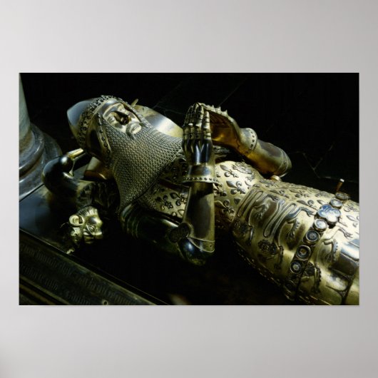 Werk von Edward dem Schwarzen Prinzen, 1376 Poster (Vorne)