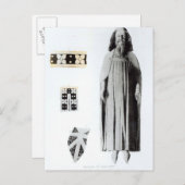 Werk von Edward III in der Kapelle von Edward Postkarte (Vorne/Hinten)