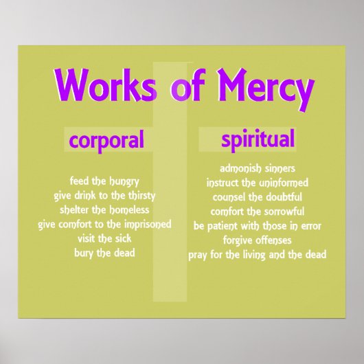 Werke von Mercy Poster, die sich an die grafische  Poster (Vorne)