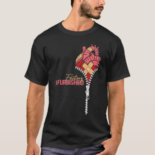 Werksanierte Herz-Operation Überlebender Krieger T-Shirt